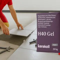 Układanie płytek na zewnątrz wymaga odpowiedniego produktu. Jaki klej do płytek na zewnątrz sprawdzi się najlepiej? H40 Gel Kerakoll to superelastyczny klej żelowy, idealny do gresu i kamienia.
