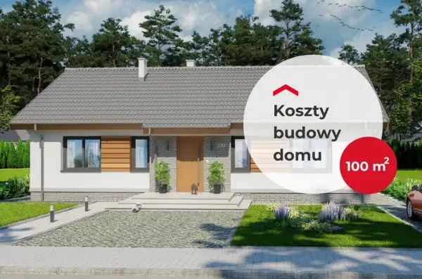 Nowoczesny dom jednorodzinny, idealny dla rodziny. Sprawdź nasze projekty domów do 100m2 i poznaj koszty budowy.